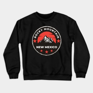 Rocky Mountain New Mexico - Travel Crewneck Sweatshirt